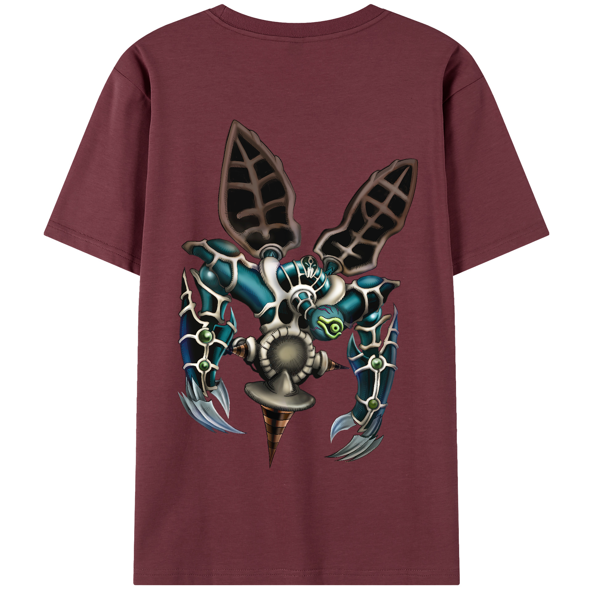 （画像用） 遊☆戯☆王 Yu-Gi-Oh! 綿100％半袖Tシャツ（背面プリント）